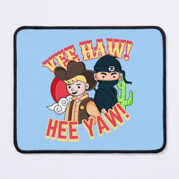 Item preview, Cowboy Vs Ninja Showdown designed and sold by Give Me that Pencil.