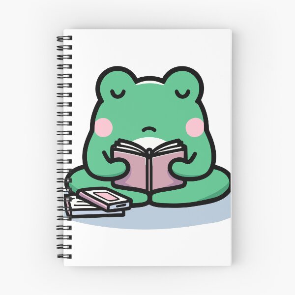 Item preview, Cute Frog Reading designed and sold by BluRockDesigns.