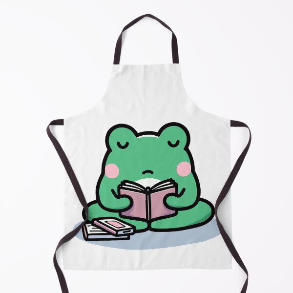 Item preview, Cute Frog Reading designed and sold by BluRockDesigns.