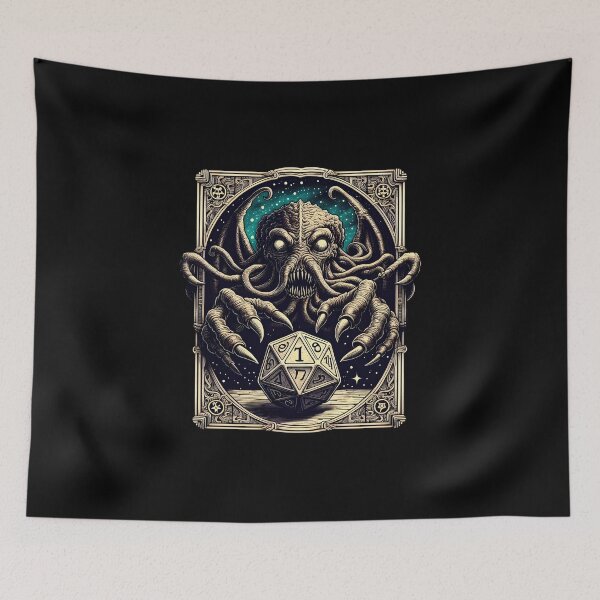 Item preview, Cthulhu and the dice of madness designed and sold by MysticVault.
