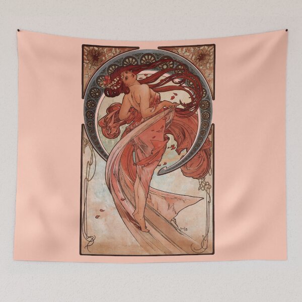 Item preview, Tarjeta Celestial Alfons Mucha Art Nouveau designed and sold by brueri.
