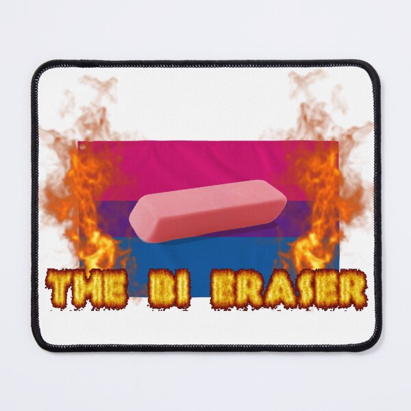 Item preview, THE BI ERASER (FIRE EMOJI FIRE EMOJI FIRE EMOJI) designed and sold by ljh0422.