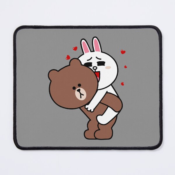 Item preview, Love Hug from white Rabbit to Brown Bear❤️  designed and sold by Pandety.