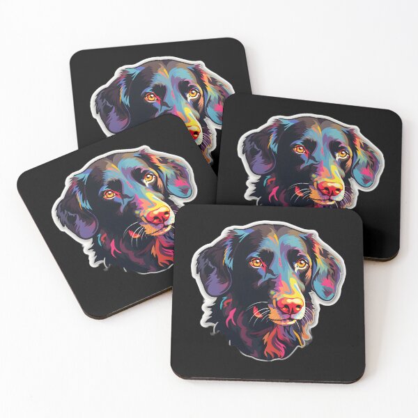 Item preview, Curly-coated Retriever in WPAP style designed and sold by CUTEDOGGIEZ.