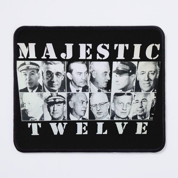 Item preview, Majestic twelve ufo cover up uap art 12 secret government designed and sold by differenttings.