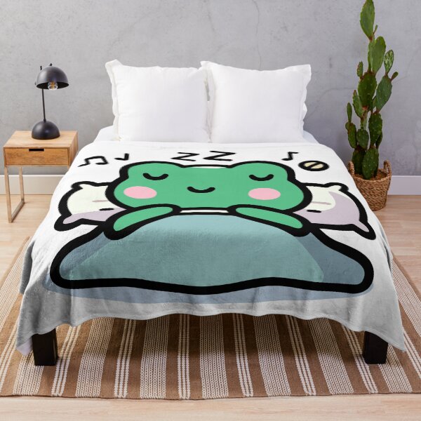 Item preview, Cute Frog Sleeping designed and sold by BluRockDesigns.