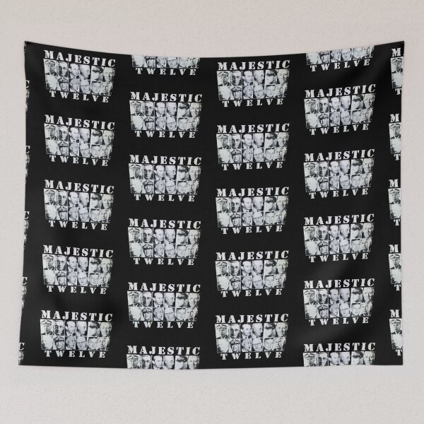 Item preview, Majestic twelve ufo cover up uap art 12 secret government designed and sold by differenttings.