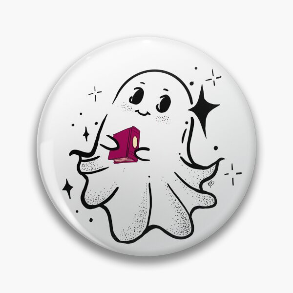 Item preview, Book ghost designed and sold by BlackCatFem.