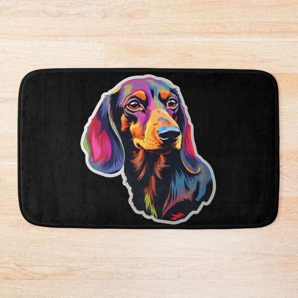 Item preview, Dachshund in WPAP style designed and sold by CUTEDOGGIEZ.