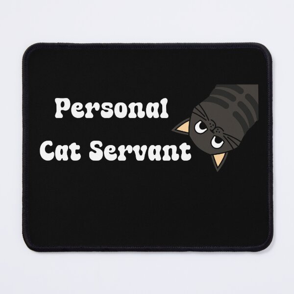 Item preview, Funny Black Cat Personal Servant  designed and sold by ArtFromBeyond.