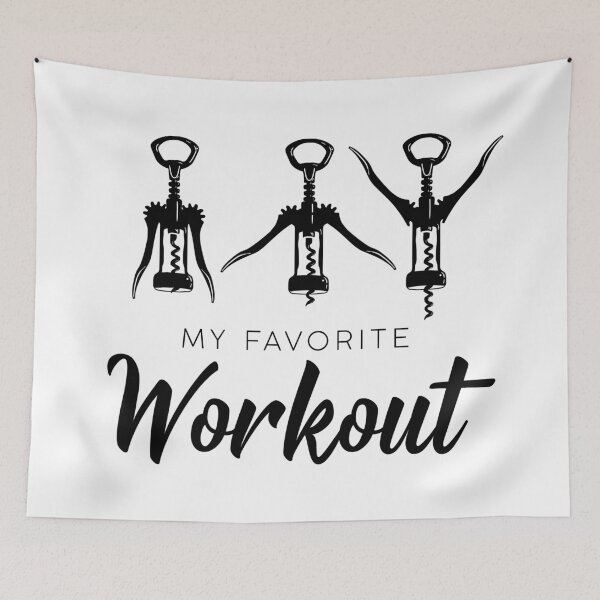 Item preview, My Favorite Workout Bundle, Funny Wine Saying, Funny Wine, Wine Lover Gift, Wine Workout Shirt, Wine Saying, Corkscrew Svg, Drinking, Sarcastic, Funny Mom, Funny Dad designed and sold by camelsvg.