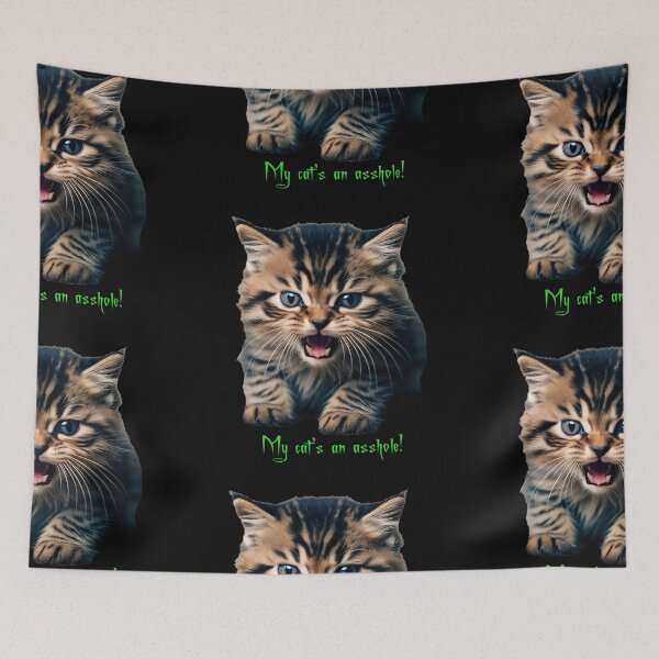 Item preview, ¡Mi gato es un idiota! designed and sold by FatCatStudios.