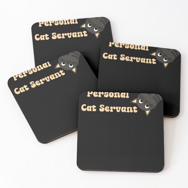 Item preview, Funny Black Cat Personal Servant  designed and sold by ArtFromBeyond.