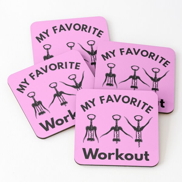 Item preview, My Favorite Workout Bundle, Funny Wine Saying, Funny Wine, Wine Lover Gift, Wine Workout Shirt, Wine Saying, Corkscrew Svg, Drinking, Sarcastic, Funny Mom, Funny Dad designed and sold by camelsvg.