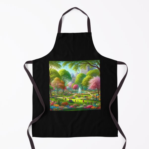 Item preview, Vibrant City Park Spring Art designed and sold by BestArtByArvind.