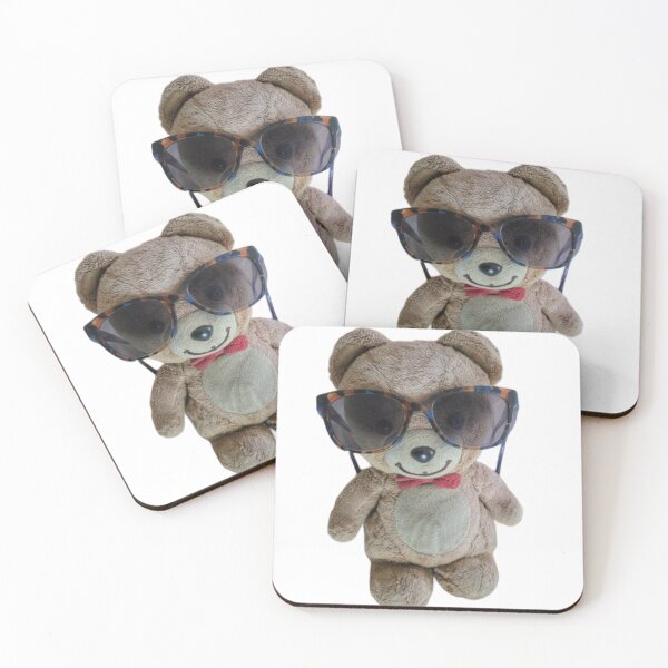 Item preview, Cute teddy bear sticker designed and sold by Flowerslaps.