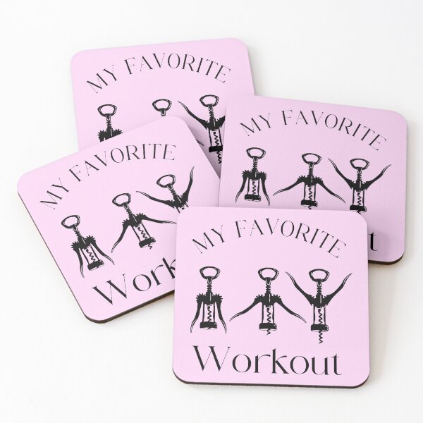 Item preview, My Favorite Workout Bundle, Funny Wine Saying, Funny Wine, Wine Lover Gift, Wine Workout Shirt, Wine Saying, Corkscrew Svg, Drinking, Sarcastic, Funny Mom, Funny Dad designed and sold by camelsvg.