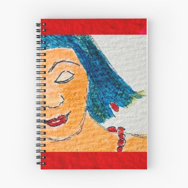 Item preview, Blue-Haired Beauty designed and sold by phylliswalter.