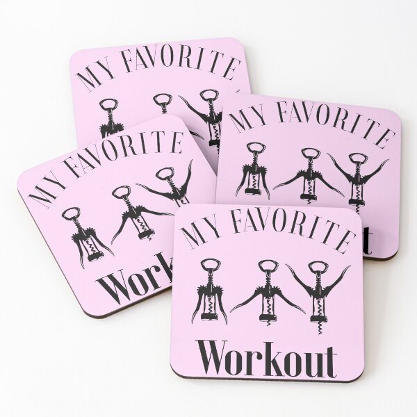 Item preview, Copy of My Favorite Workout, Funny Wine Saying, Funny Wine, Wine Lover Gift, Wine Workout Shirt, Wine Saying, Corkscrew Svg, Drinking, Sarcastic, Funny Mom, Funny Dad designed and sold by camelsvg.