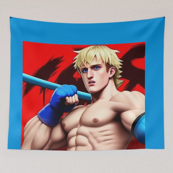 Item preview, Logan Paul street fighter 7 designed and sold by Kosm1kuniverse.