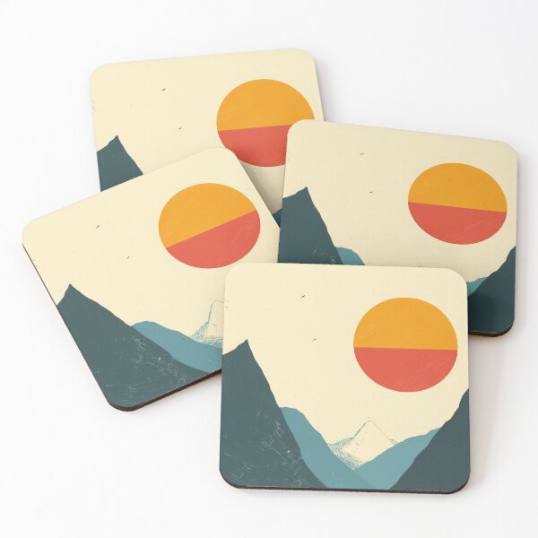 Item preview, Sunset Behind The Mountaintops designed and sold by Scraponzo.
