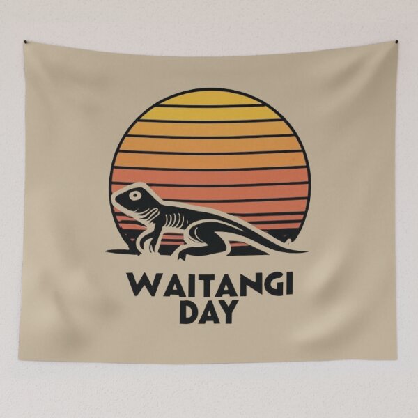 Item preview, Waitangi Day, New Zealand Vintage designed and sold by UrbanGraphixs.