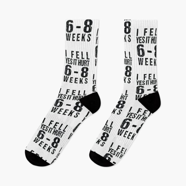 Item preview,  I FELL YES IT HURT 6-8 WEEKS Funny Broken Bone Arm designed and sold by SakuraPxl.