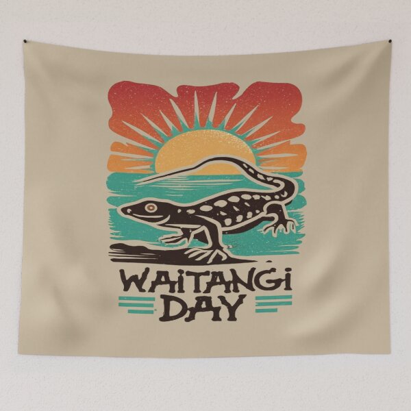 Item preview, Waitangi Day New Zealand Vintage designed and sold by UrbanGraphixs.