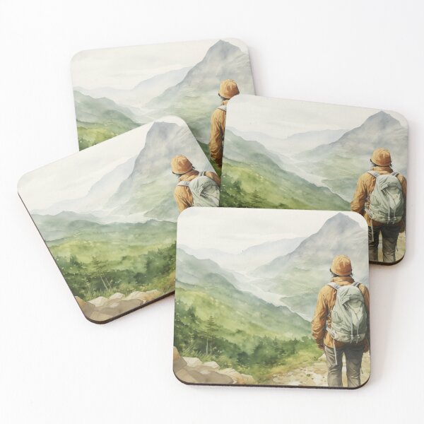 Item preview, Mountain Pioneer designed and sold by WatercolorWilds.
