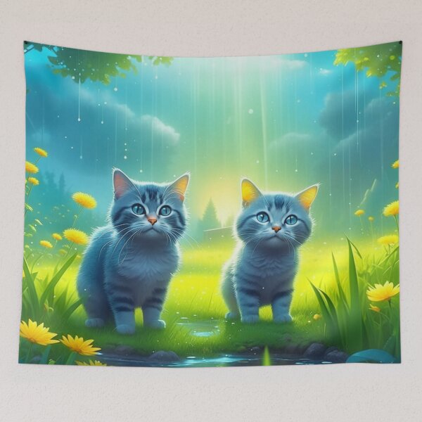 Item preview, Curious & Adorable Kittens designed and sold by AnalajiaDesigns.