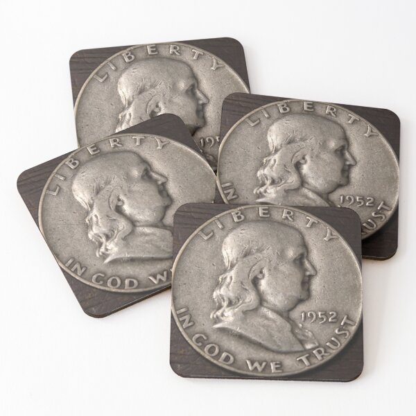 Item preview, 1952 D Franklin Half Dollar  designed and sold by coinsxcrochet.