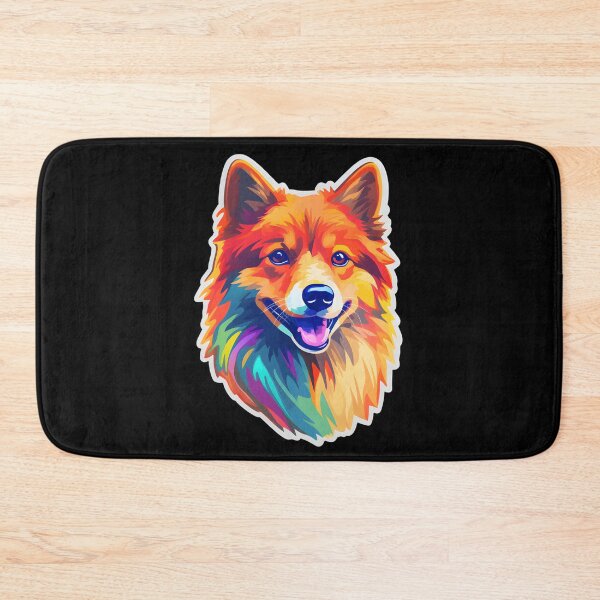 Item preview, Finnish Spitz in WPAP style designed and sold by CUTEDOGGIEZ.