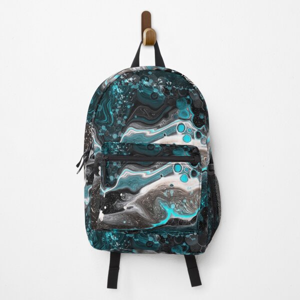 Item preview, Winter Storm, digital fluid pour with cells designed and sold by MayGreenAbgrall.