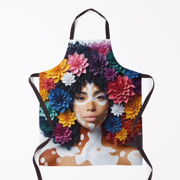 Item preview, Radiance in Uniqueness: Embracing Vitiligo Beauty designed and sold by TheBurntPencil.