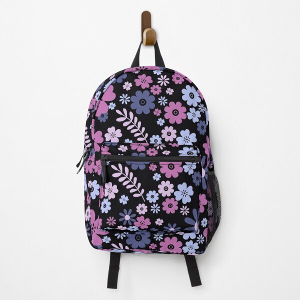 Item preview, Blue and Purple Ditsy Floral Repeated Pattern designed and sold by PearlMoonGrapes.