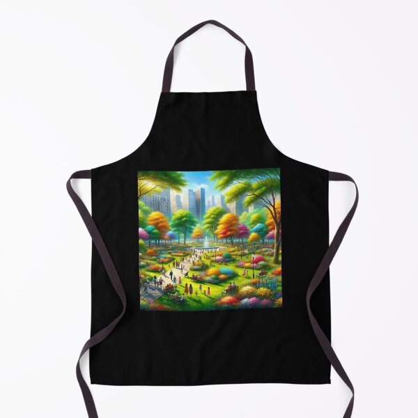 Item preview, Vibrant City Park Spring Art designed and sold by BestArtByArvind.