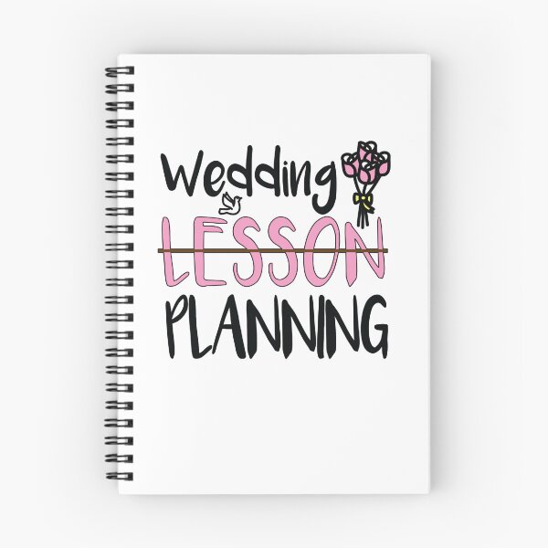 Item preview, wedding lesson planning, bride, teacher wedding planning designed and sold by SakuraPxl.