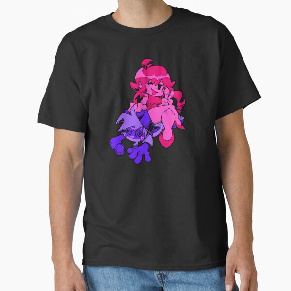 Item preview, Friday Night Funkin (FNF) Boyfriend X Girlfriend Kickstarter T-Shirt & Sticker designed and sold by coolartdotcom.