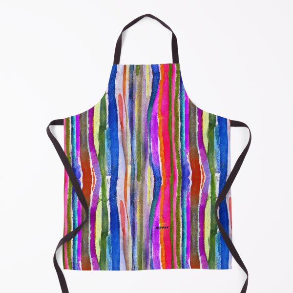 Item preview, Vertical Watercolor Stripes in bold Colors - dePace' designed and sold by mrpropcake.