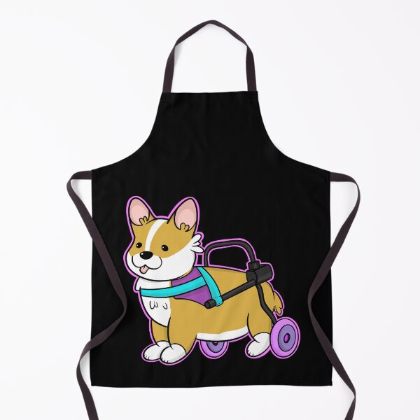 Item preview, Cute Corgi in a Doggy Wheelchair designed and sold by DrawsCutePaws.