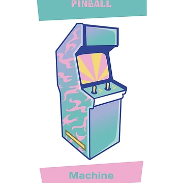 Artwork thumbnail, Pinball machine by InkGlow