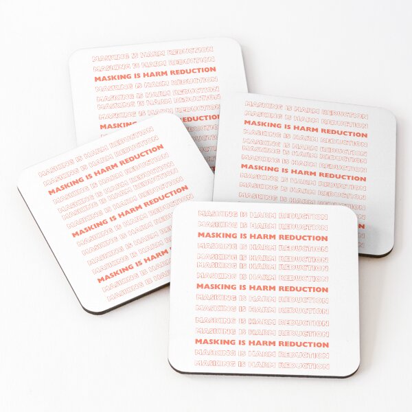 Item preview, Masking is Harm Reduction designed and sold by Accidental Angel Inc..