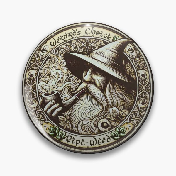 Item preview, Wizard's Choice Pipe-Weed Label designed and sold by dayofthetiger.
