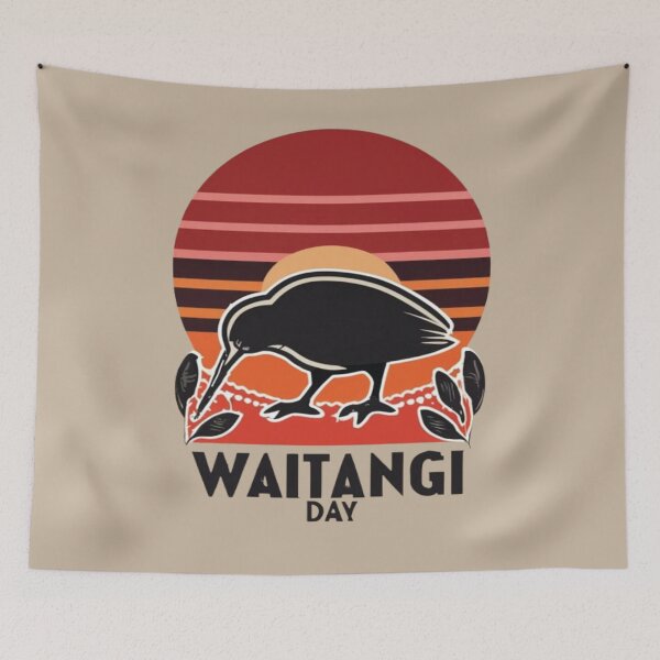 Item preview, Waitangi Day New Zealand Vintage designed and sold by UrbanGraphixs.