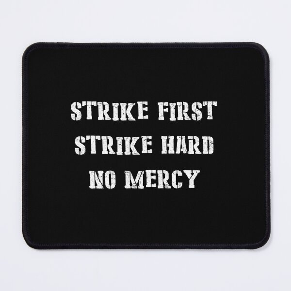 Item preview, Cobra Kai: Strike First Strike Hard No Mercy Tshirt designed and sold by AndrewTcreator.
