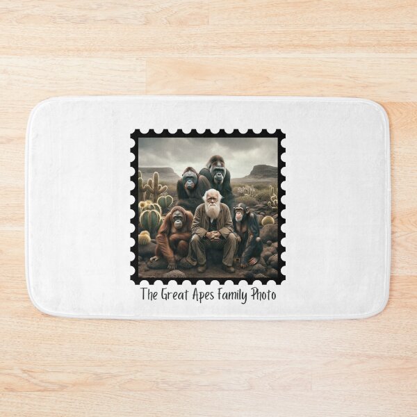Item preview, The Great Apes Family Photo designed and sold by Labcoat Legends.