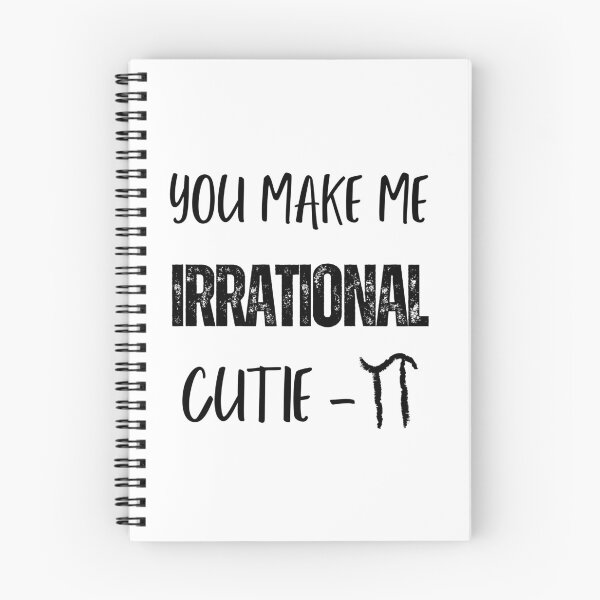 Artikelvorschau, Du machst mich irrational Cutie-Pi Valentinstag-Wortspiel-Design entworfen und verkauft von Pun Intended.