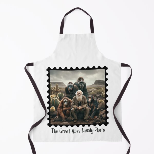Item preview, The Great Apes Family Photo designed and sold by Labcoat Legends.