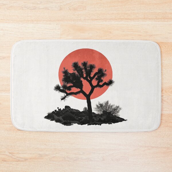 Item preview, Desert Dusk Silhouette: Joshua Tree against Sunset designed and sold by Retro Travel Design.