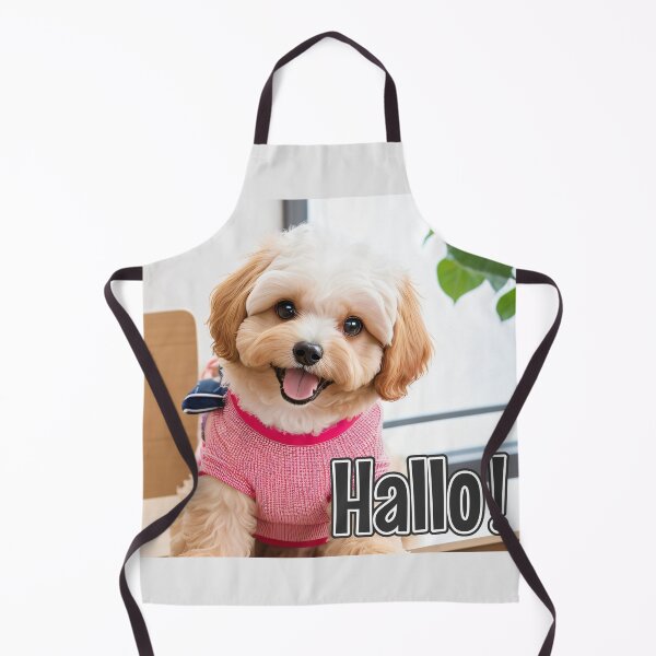 Artikelvorschau, KI-generierter Hund 02 „Hallo“ entworfen und verkauft von Cliff-Qi.
